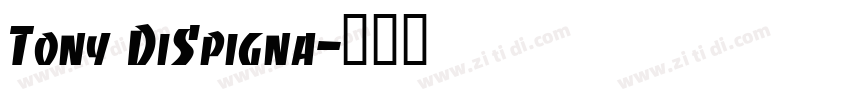 Tony DiSpigna字体转换